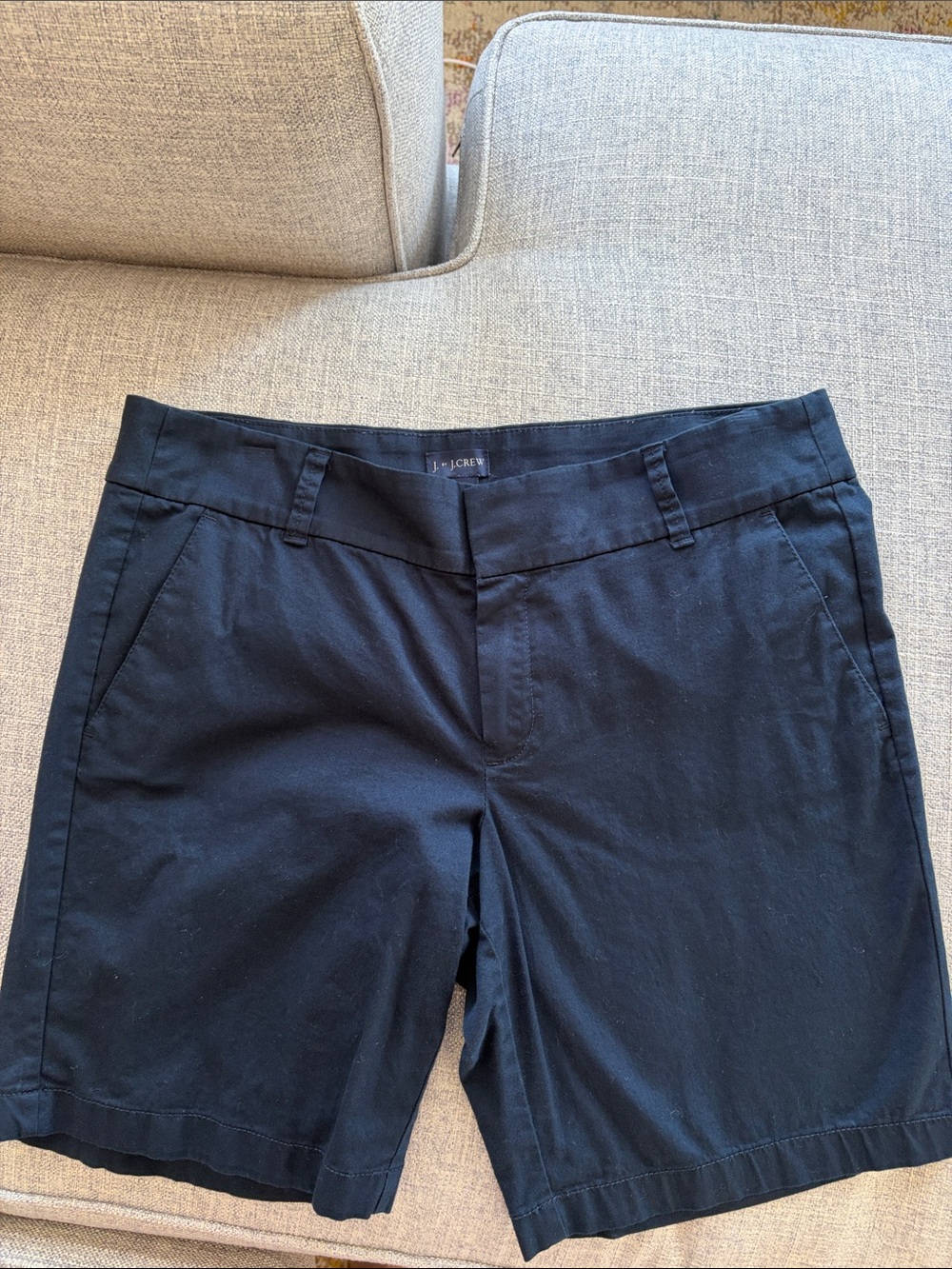 J.Crew Navy Women's Cotton Chino Shorts 10